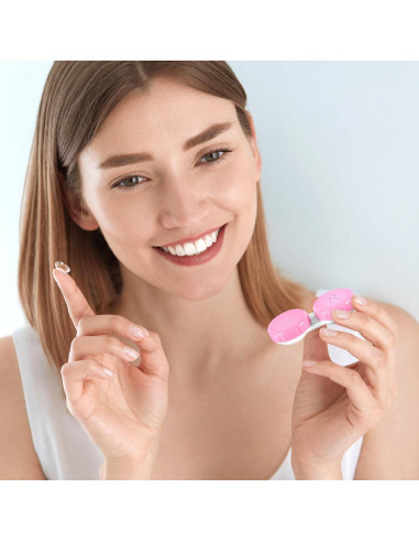 80 Estuches para Lentes de Contacto FVXEWRCS a Prueba de Fugas