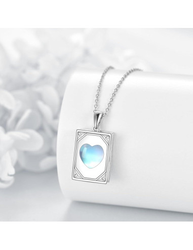 Collar Locket de Plata Esterlina con Foto - NIFUNAO