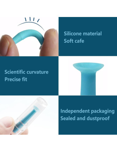 12 Piezas Herramienta Remoción Lentes Contacto Duras MUSHENJI