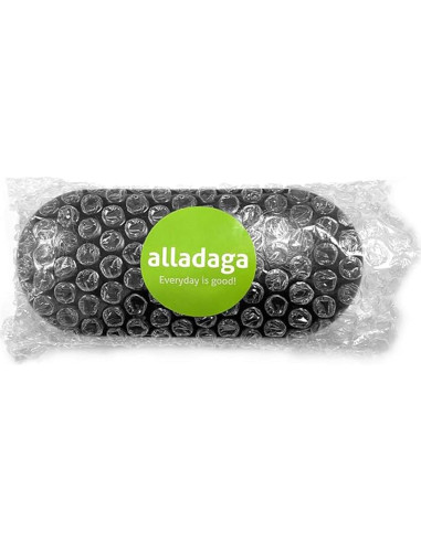 Estuche de Gafas 2 en 1 Negro con Lentes de Contacto