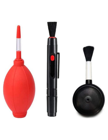 Kit de Limpieza de Cámara Dearjana con Soplador y Cepillo