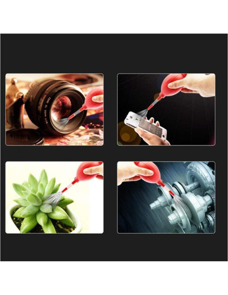 Kit de Limpieza de Cámara Dearjana con Soplador y Cepillo