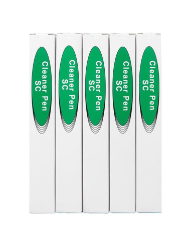 Bolígrafo Limpiador de Conectores de Fibra Óptica NewMainOne 5PCS