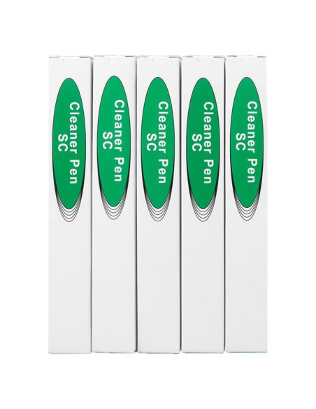 Bolígrafo Limpiador de Conectores de Fibra Óptica NewMainOne 5PCS