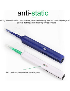 Juego de 2 Limpiadores de Fibra Óptica NewMainOne 1.25mm y 2.5mm 2
