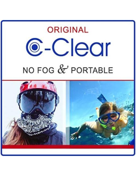 C-Clear Anti Niebla - 1 Taza y 1 Spray 60 ml - Original