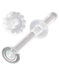 Pendientes de Stud Hipoalergénicos Piena 13mm Vidrio Templado