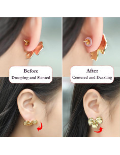 50 Tapones de Silicona Qualima 9mm para Piercings Curación 2