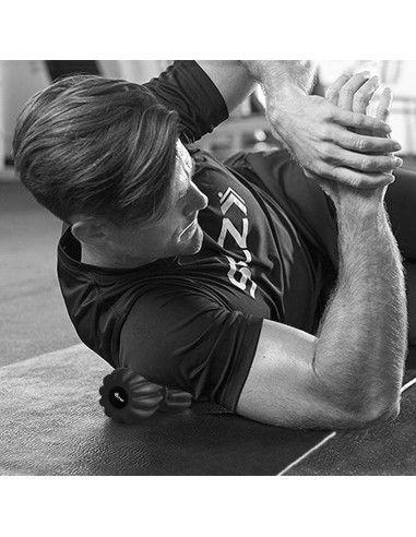 Bola de Masaje TETOP Doble Lacrosse 16 cm Azul