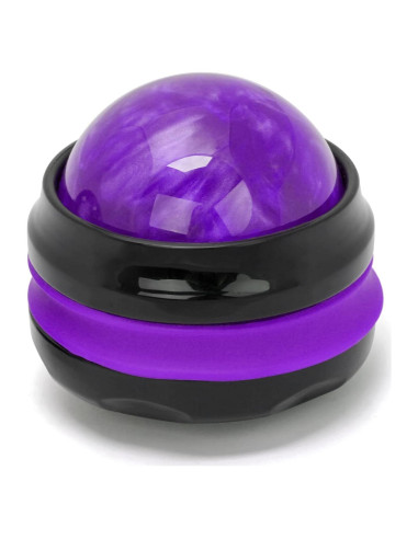 Bola de Masaje Coolrunner Púrpura 7.1cm - Relajación y Alivio