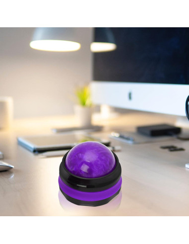 Bola de Masaje Coolrunner Púrpura 7.1cm - Relajación y Alivio