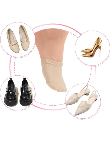 10 Pares Calcetines Invisibles Antideslizantes InnoHHustle