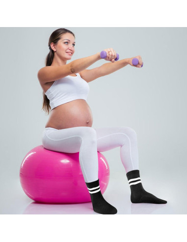 3 Pares de Calcetines Antideslizantes para Yoga Pddstance