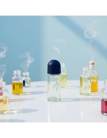 2 Botellas de Vidrio 50ml con Rodillo Galepromot Recargables