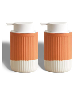 Dispensador de Jabón Cerámica ABBI NIMO 2 Piezas 350 ml