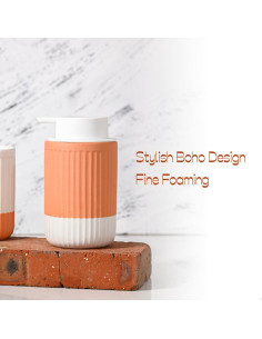 Dispensador de Jabón Cerámica ABBI NIMO 2 Piezas 350 ml 2