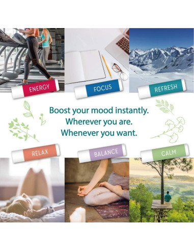 Inhalador Nasal Aromaterapia AromaStick Suiza 1 Varita 30ml