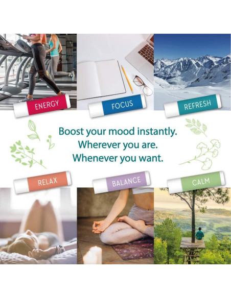 Inhalador Nasal Aromaterapia AromaStick Suiza 1 Varita 30ml