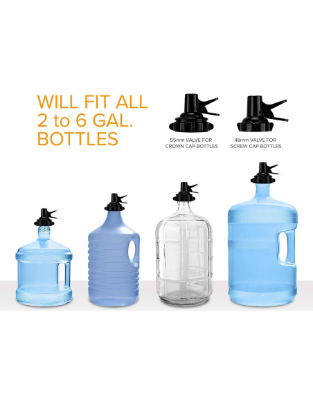 Soporte de Agua Brio para Jarras de 3-5 Galones Negro Soporte de Agua Brio para Jarras de 3-5 Galones Negro