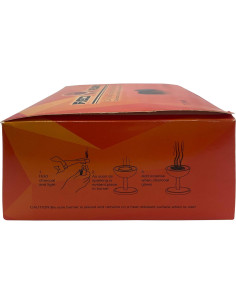 Discos de Carbón Rubí Rojo - 100 Tabletas - Encendido Rápido 2