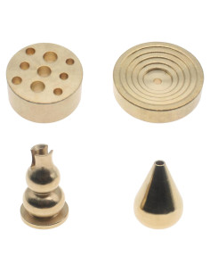 4 Soportes de Incienso de Latón HAJXZH - Dorado