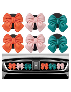 Ambientador de Auto KVAEY 9 PCS Lazo Rosa Universal