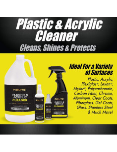 Limpiador de Plástico y Acrílico Rolite 236.6 ml - Paquete de 2 2