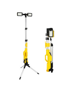 Luz de trabajo LED Lidefox MX-5085 8000 lúmenes recargable