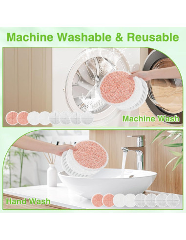 Almohadillas de Reemplazo Bissell Spinwave 2124 - 8 Piezas