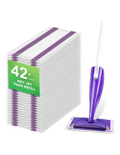 Almohadillas desechables 42P Swiffer WetJet, alta absorción