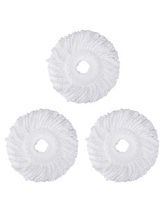 Cabezas de Mopa Giratoria Microfibra DANGSHAN 3 Pack 16 cm