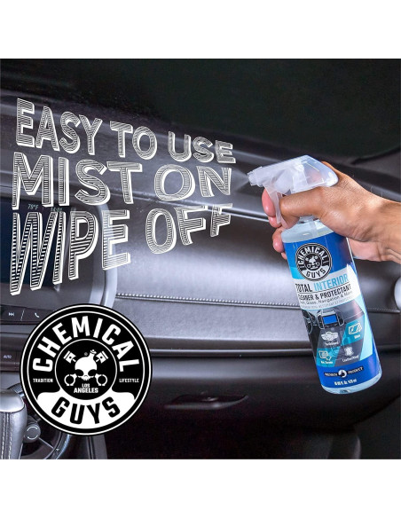 Limpiador y Protector Total Chemical Guys 3.78 L para Interiores