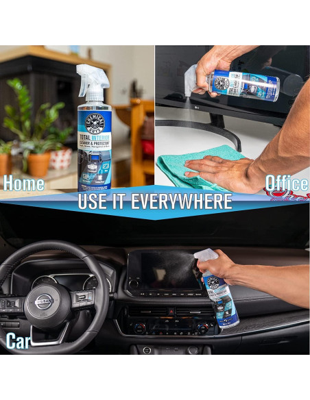 Limpiador y Protector Total Chemical Guys 3.78 L para Interiores