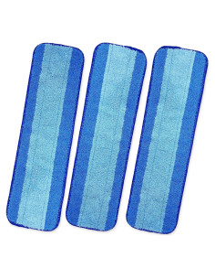 Paños de Mopa de Microfibra Turbo Mops - Reemplazo para Bona 3 Unidades