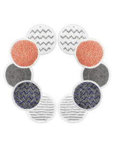 Paquete de 10 almohadillas de reemplazo para mopas Shark S7000