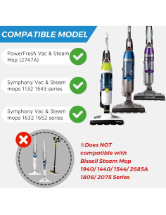 Paños de Repuesto Flammi para Bissell PowerFresh 6 Unidades 2