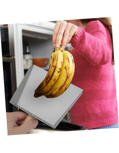 Mini Recogedor de Basura Healifty de Acero Inoxidable Plata 22x14cm 2