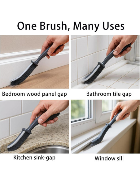 Cepillos de Limpieza de Rincones Genérico - 5 Pack para Grietas