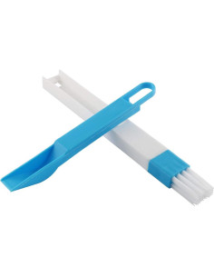 Cepillo de limpieza 2 en 1 E-outstanding para ventanas y teclados 2