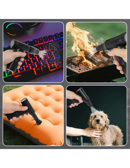 Soplador de Aire Comprimido GOSALISU 300000RPM Inalámbrico