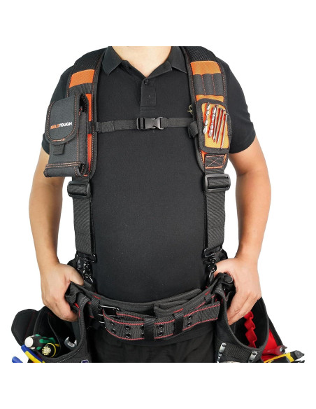 Tirantes Magnéticos MeloTough para Cinturón de Herramientas