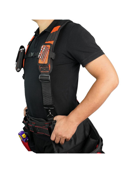 Tirantes Magnéticos MeloTough para Cinturón de Herramientas