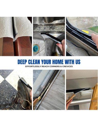 Juego de Cepillos de Limpieza de Grietas ENUKYCOM - 2 Piezas