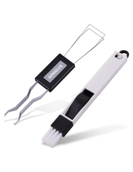 Juego de Cepillos de Limpieza 2 en 1 SAIYIDANZI - Negro