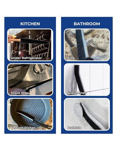 Kit de Limpieza de Grietas VACEXT - 6 Piezas para Hogar