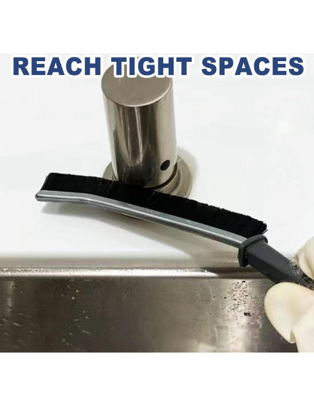 Cepillo de limpieza de ranuras ELEANRA 5 PCS cerdas duras