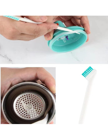 16 Cepillos de Limpieza Jipaziy 8 en 1 para Grietas y Ranuras