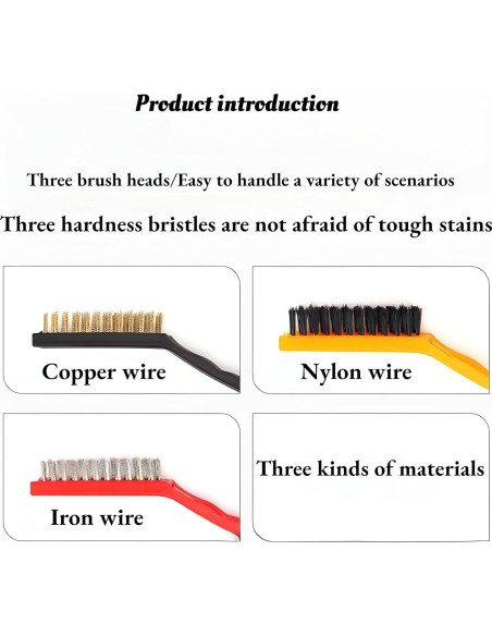 Juego de Cepillos de Limpieza DAQIMALL 8 Piezas Multiusos