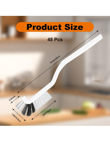 48 Cepillos de Limpieza Rtteri para Fregadero y Baño