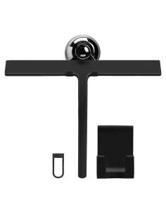 Juego de Limpiacristales 28 cm YEW DESIGN Negro Mate